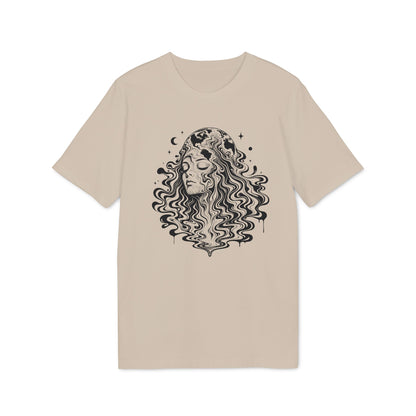Psychedelisches und spirituelles Shirt mit Mutter Erde