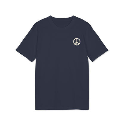 Peace Shirt Damen & Herren, Bio-Baumwolle