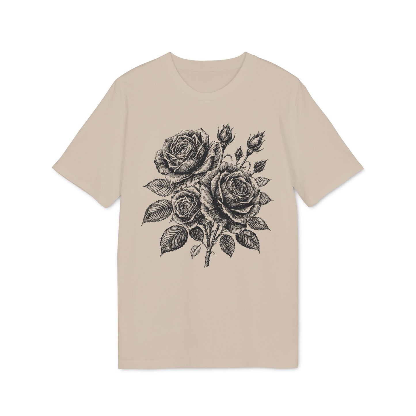 Nachhaltiges Vintage Rosen T-Shirt