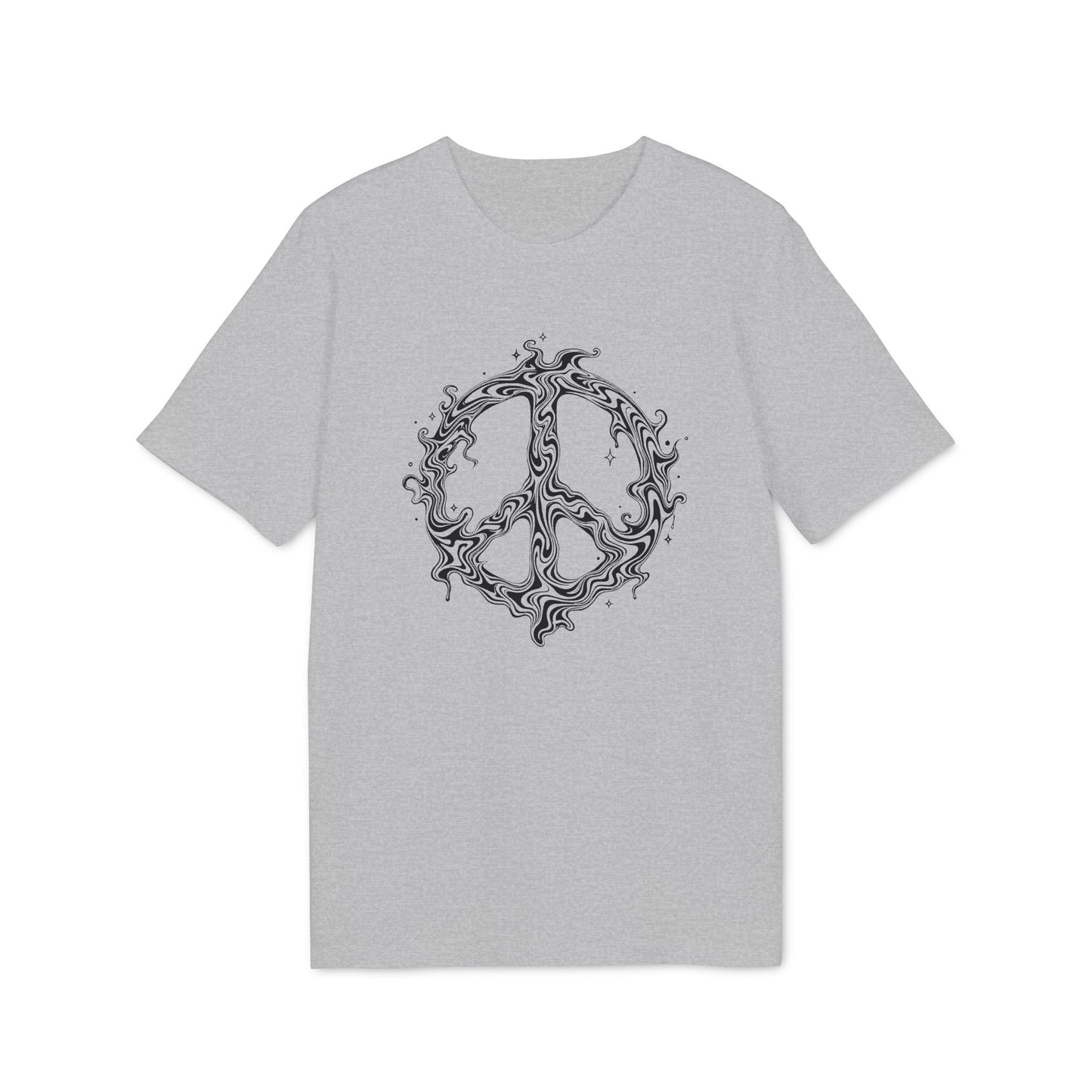 Psychedelisches Friedens-Shirt für Damen und Herren