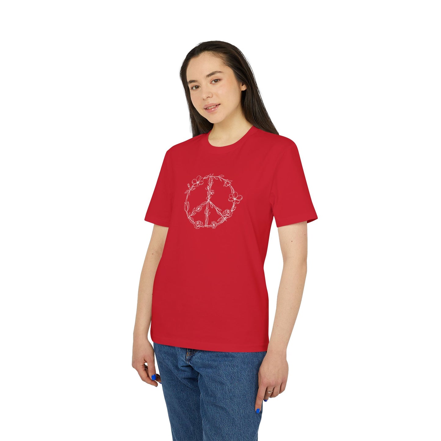 Hippie Peace Zeichen T-Shirt