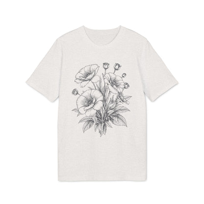Mohnblumen T-Shirt Damen Bio Baumwolle nachhaltig