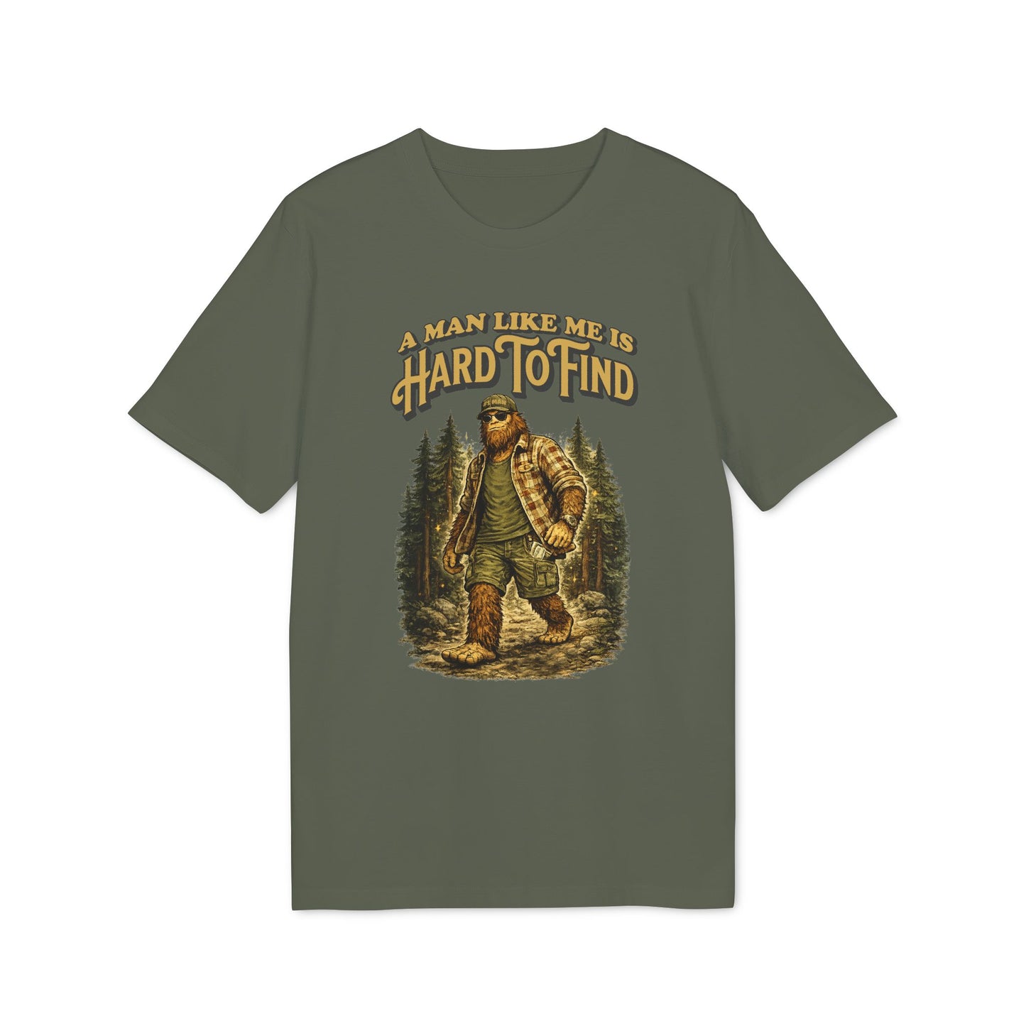 Lustiges Männer-Shirt: A man like me is hard to find