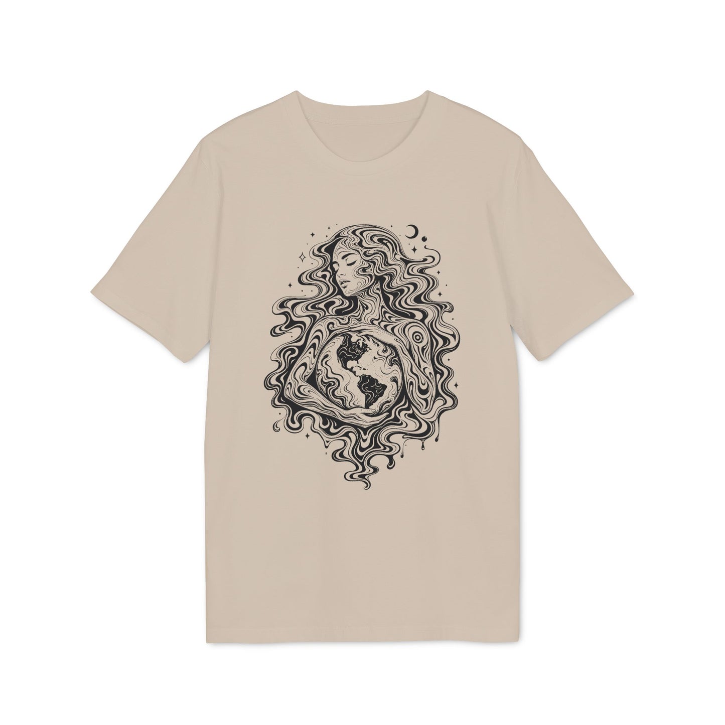 Spirituelles Shirt mit Mutter Erde