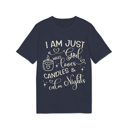 Candles & Calm Nights T-Shirt aus Bio-Baumwolle
