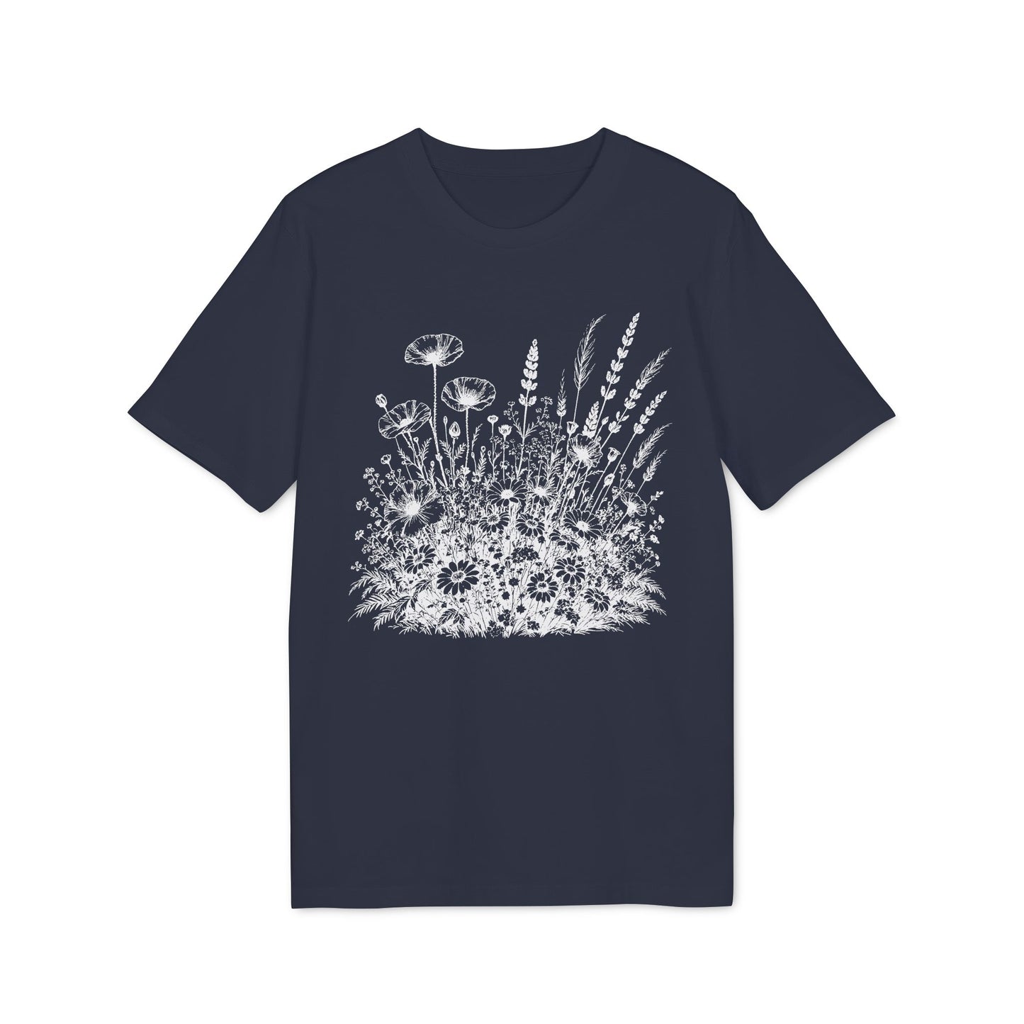Wildblumen Damen T-Shirt Bio-Baumwolle