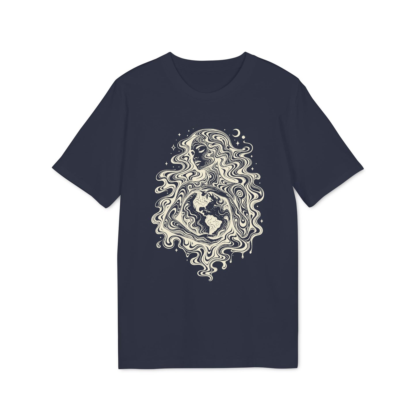 Spirituelles Shirt mit Mutter Erde