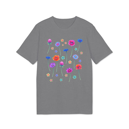 Blumen T-Shirt für Damen