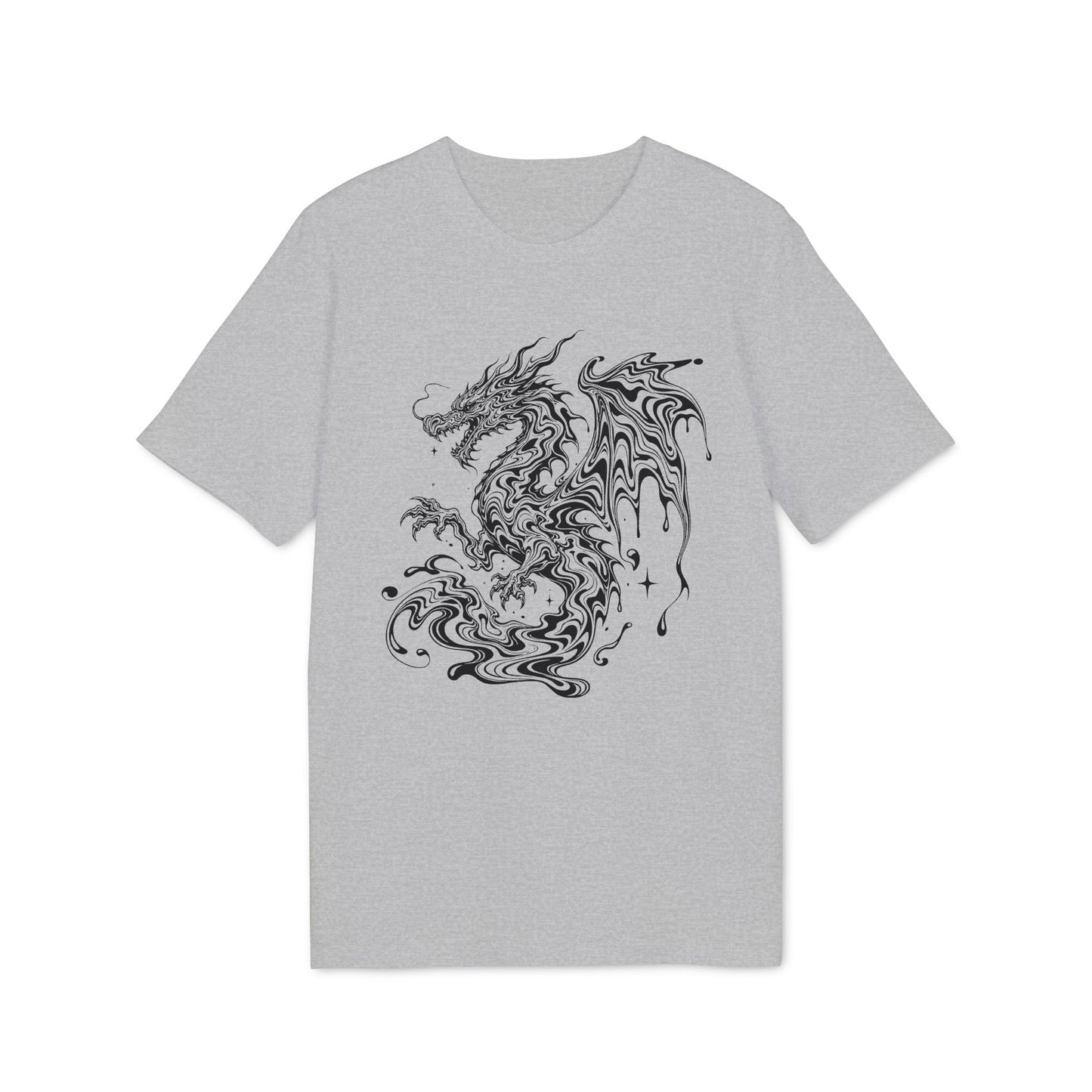 Psychedelischer Drachen - T-Shirt für Damen und Herren