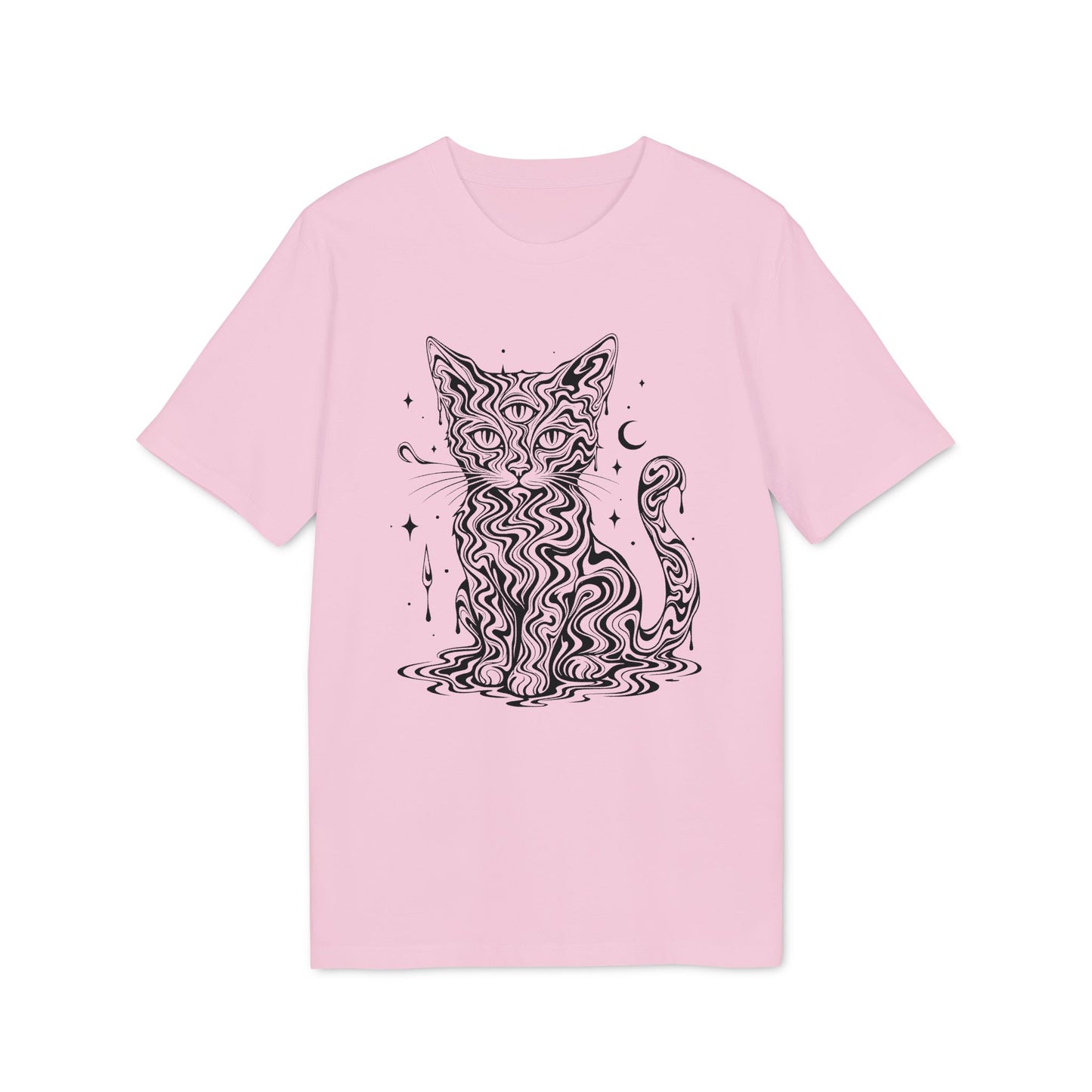 Mystische Katze - T-Shirt aus 100% Baumwolle