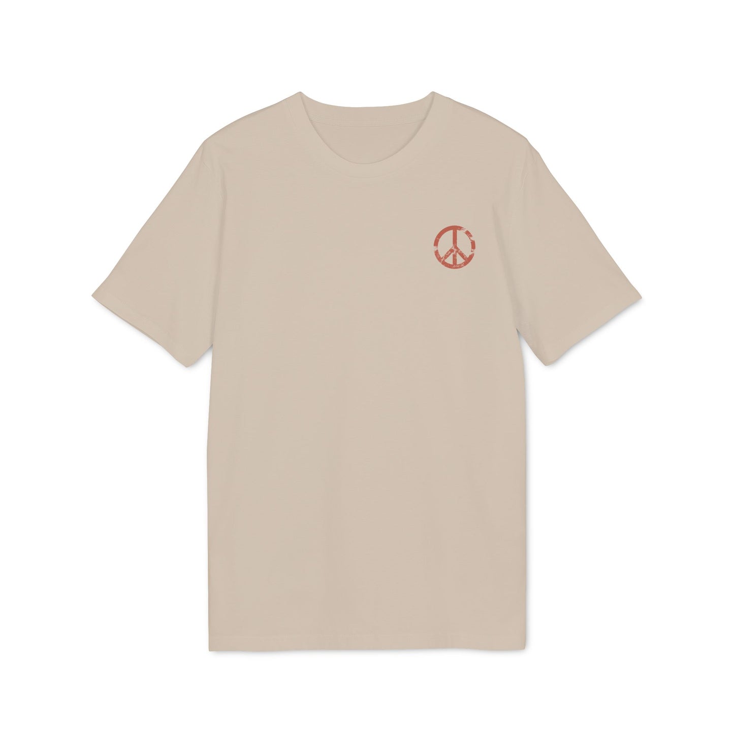 Peace Shirt Damen & Herren, Bio-Baumwolle