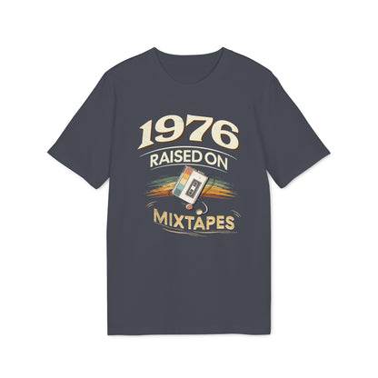 Retro T-Shirt 1976, RAISED ON MIXTAPES