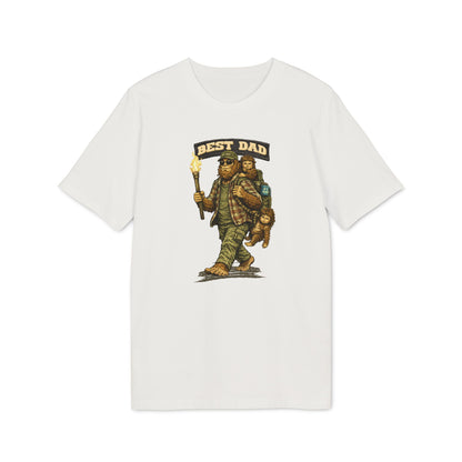 Best Dad - T-Shirt für Herren mit Bigfoot-Motiv
