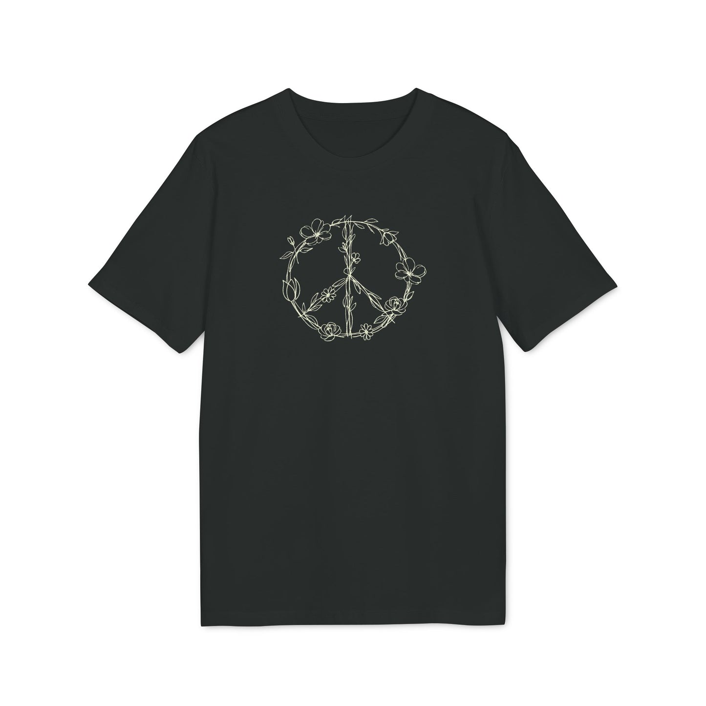 Hippie Peace Zeichen T-Shirt