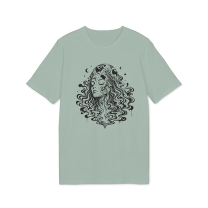 Psychedelisches und spirituelles Shirt mit Mutter Erde