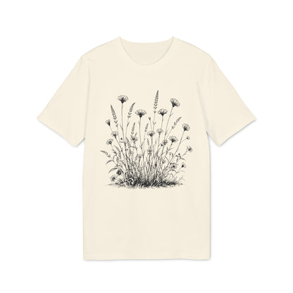 Nachhaltiges Wildblumen Shirt Damen