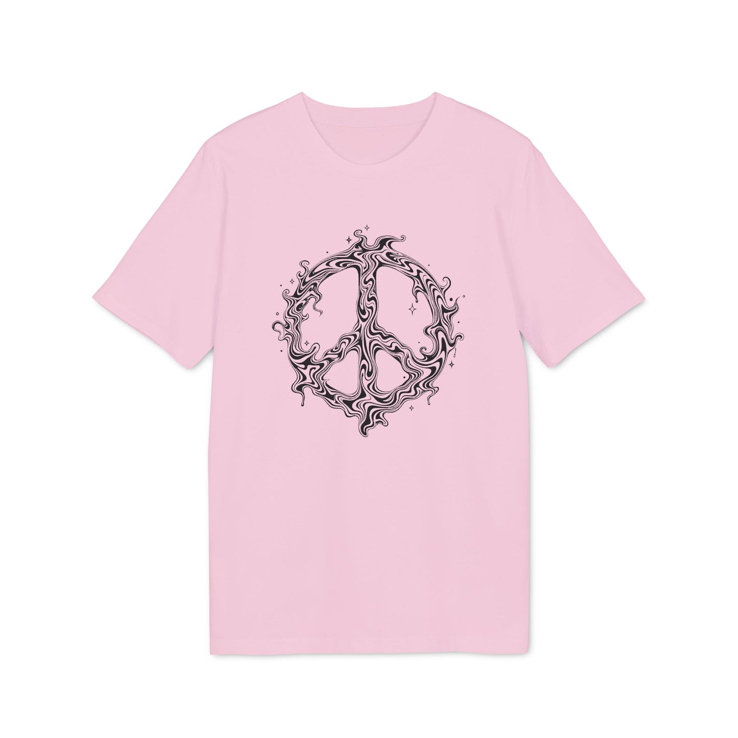 Psychedelisches Friedens-Shirt für Damen und Herren