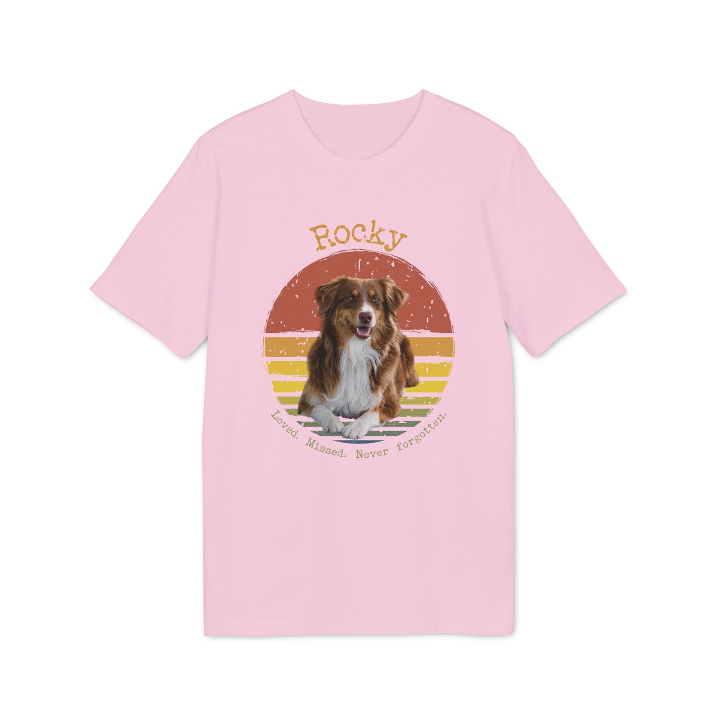 Personalisiertes T-Shirt mit deinem Lieblingstier im Retro-Design