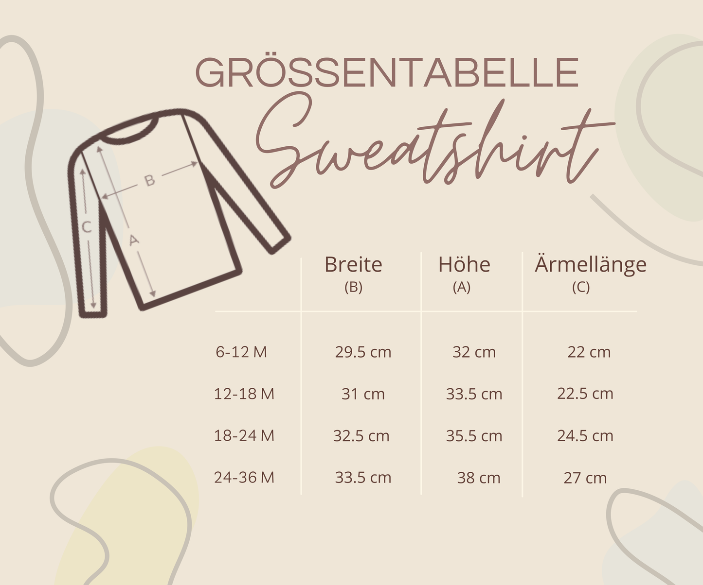 Weihnachtsbäume Sweatshirt aus 85% Bio-Baumwolle, Wintergeschenk & Weihnachtsgeschenk - Baby Organic Sweatshirt