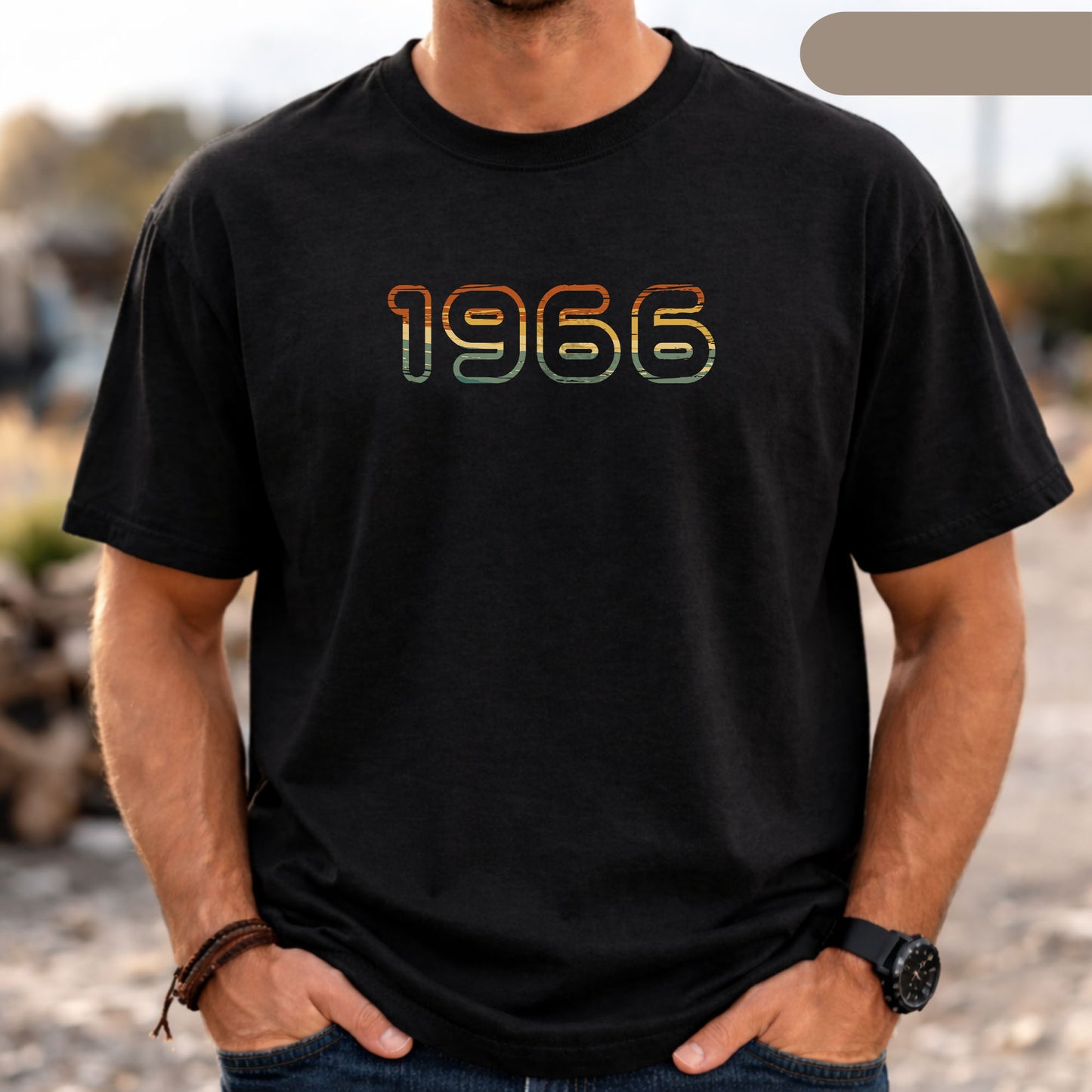 1966 Vintage Herren-T-Shirt, Geburtstag Mann
