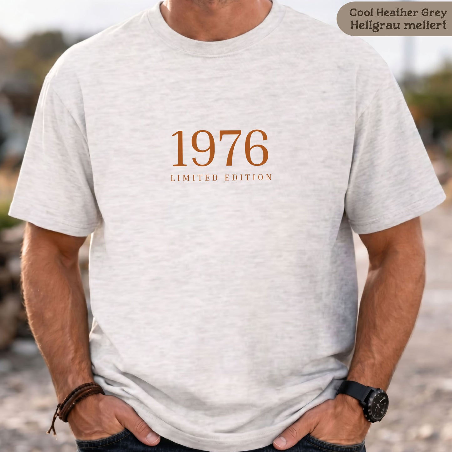 1976 Limited Edition Damen & Herren Shirt aus Bio-Baumwolle