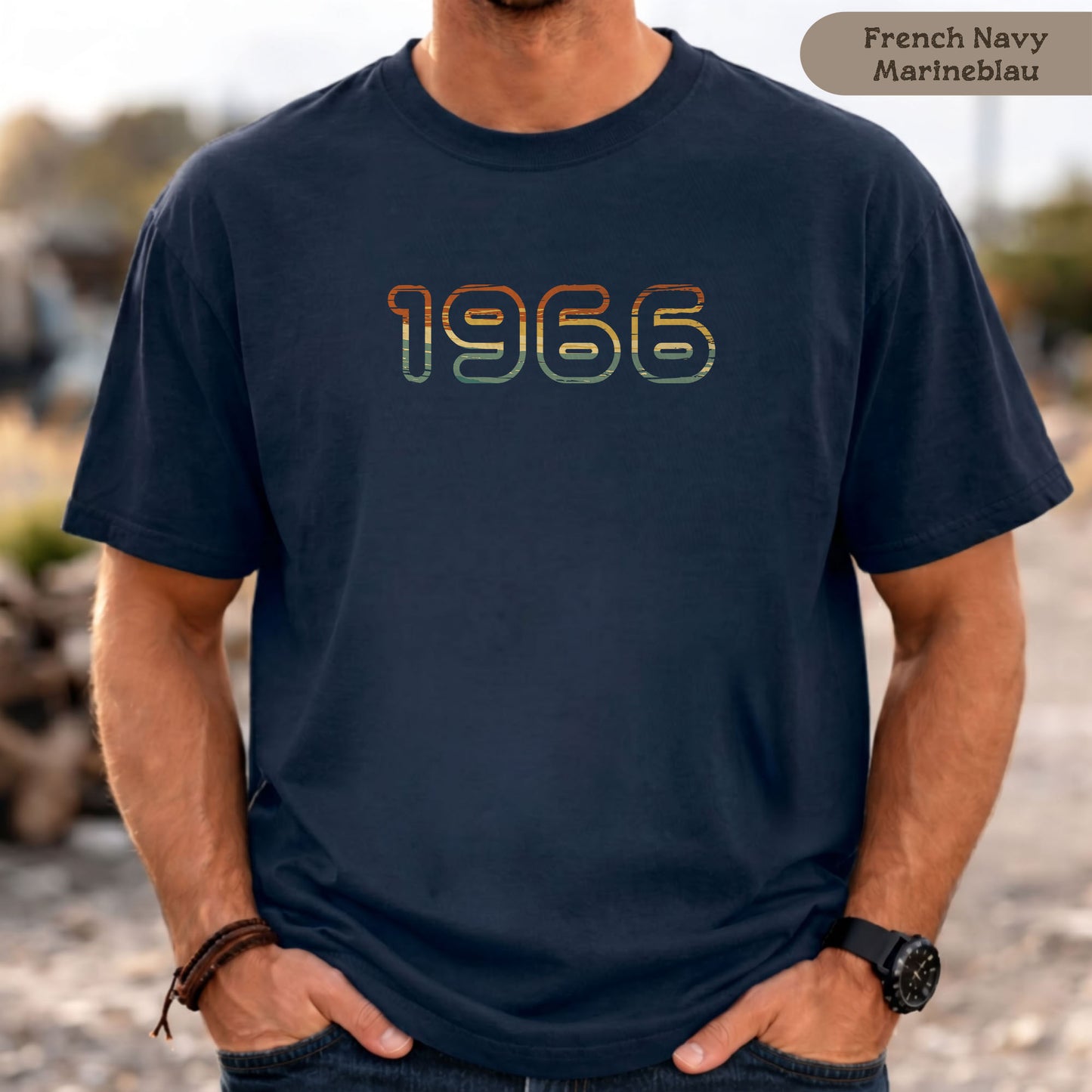 1966 Vintage Herren-T-Shirt, Geburtstag Mann