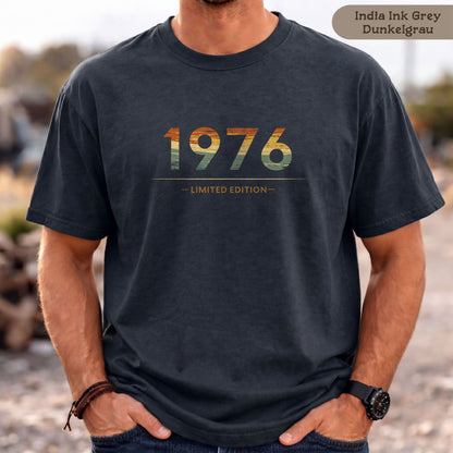 1976 Limited Edition Shirt Damen & Herren Bio Baumwolle