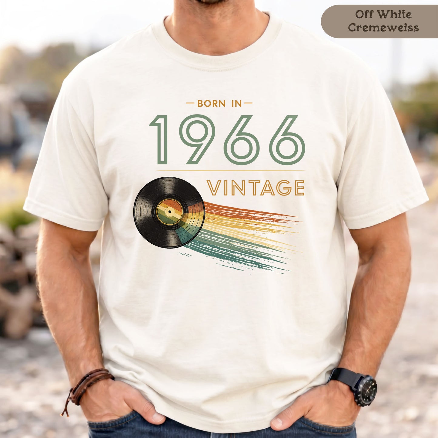 1966 Vintage T-Shirt, 60. Geburtstag Männer