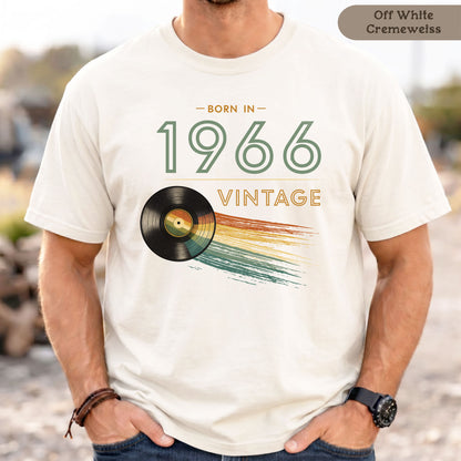 1966 Vintage T-Shirt, 60. Geburtstag Männer