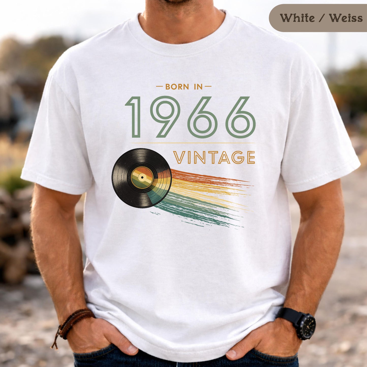 1966 Vintage T-Shirt, 60. Geburtstag Männer