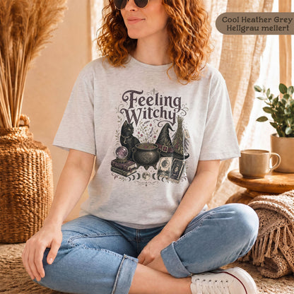 Halloween-T-Shirt "Feeling Witchy"