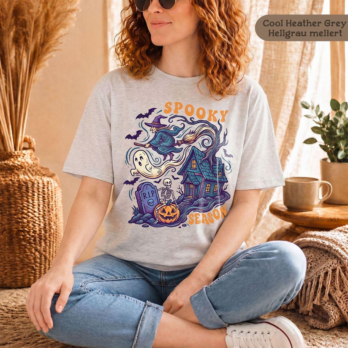 Halloween-T-Shirt "Spooky Season"