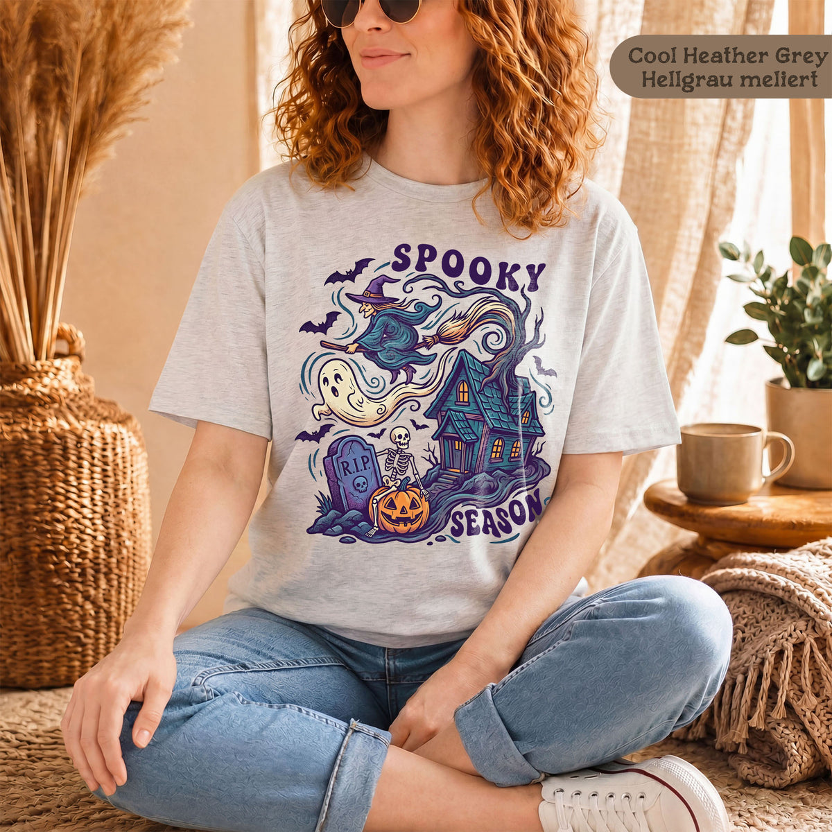 Halloween-T-Shirt "Spooky Season"