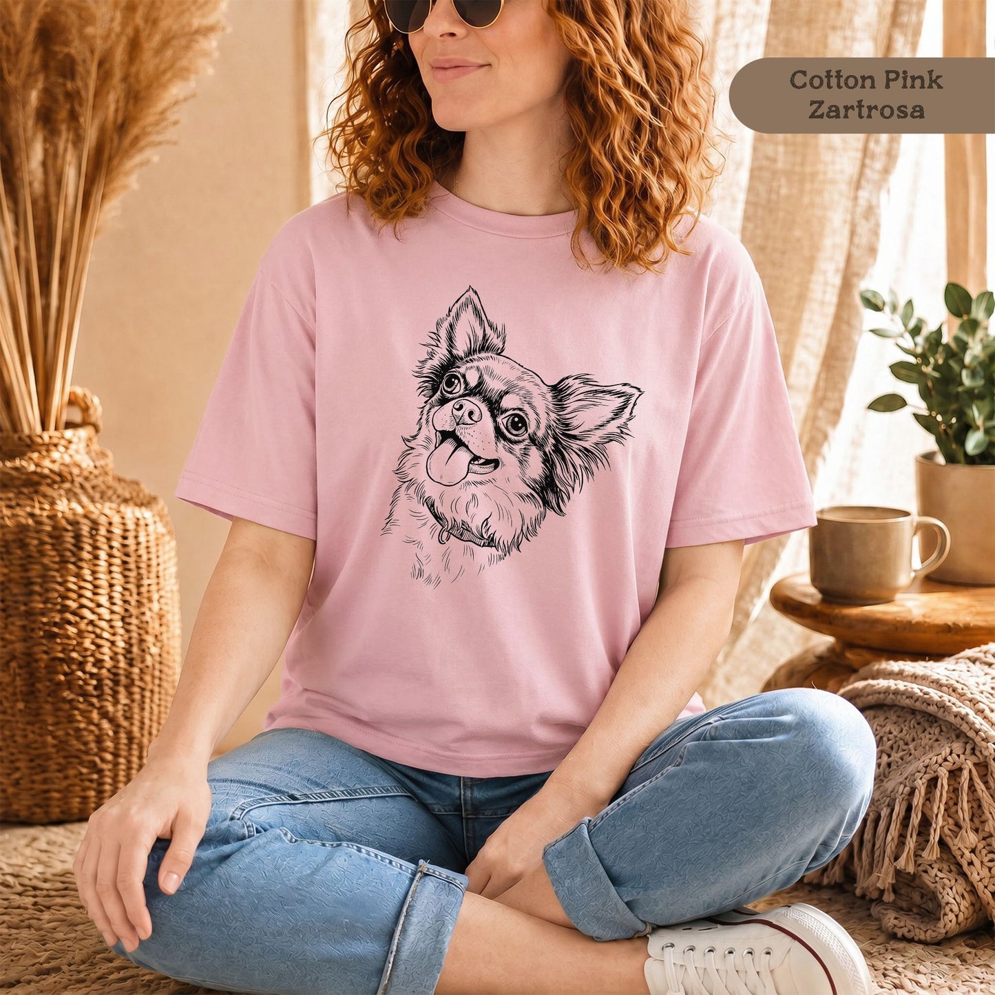 Personalisiertes T-Shirt mit deinem Hund oder deiner Katze