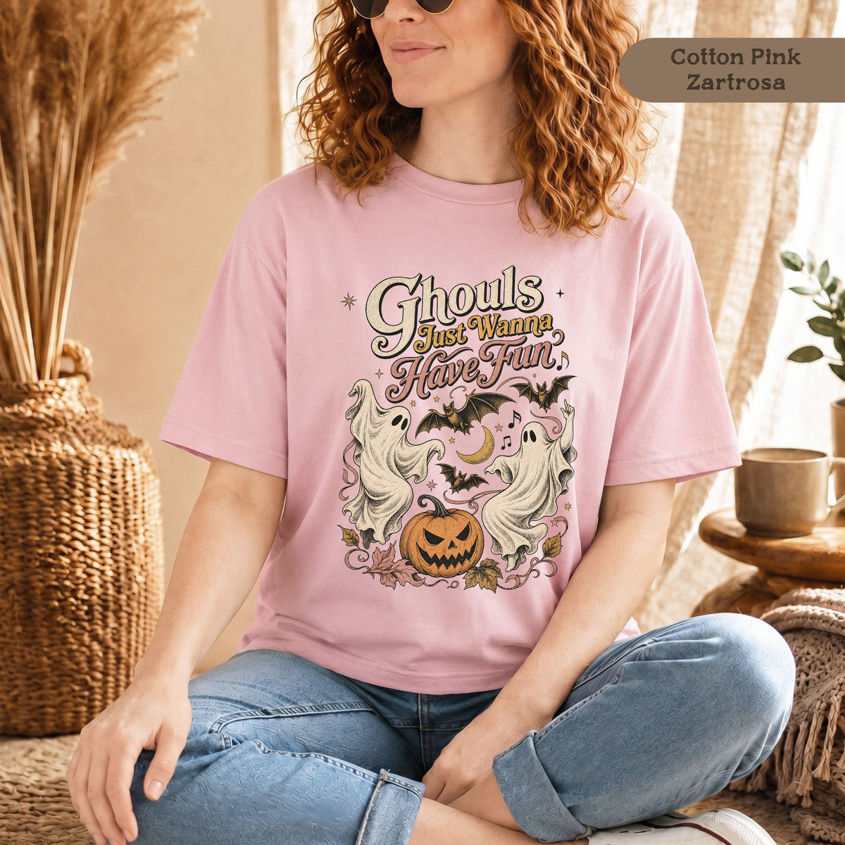 Halloween-Shirt "Ghouls just wanna have fun"