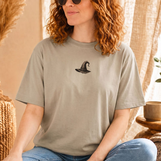 Halloween-Shirt mit kleinem Hexenhut