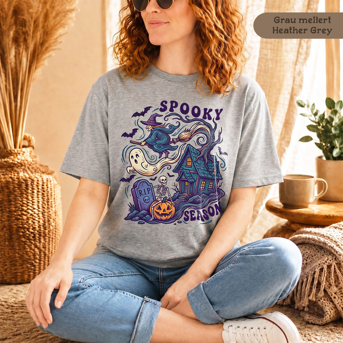 Halloween-T-Shirt "Spooky Season"