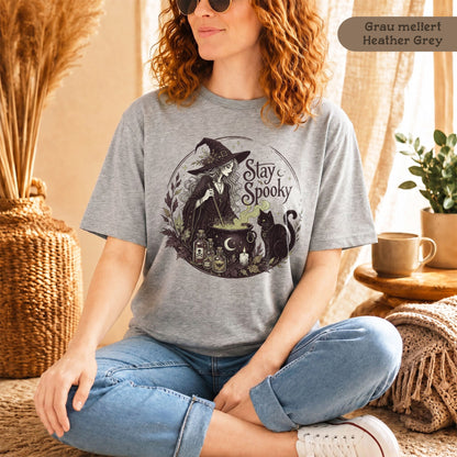 Halloween-Hexen-Shirt für Damen
