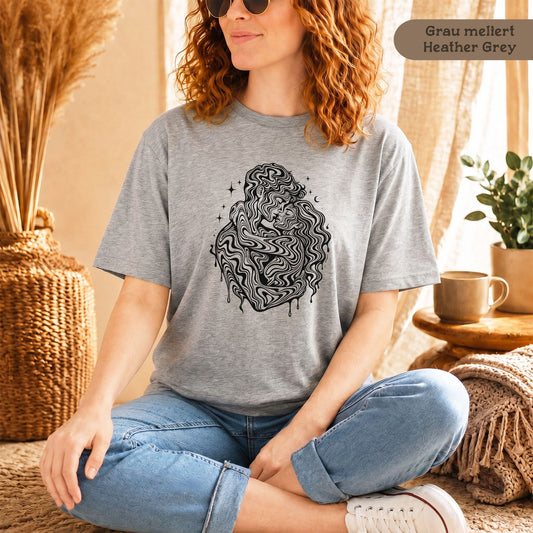 Motiv der zeitlosen Verbundenheit - T-Shirt für Damen und Herren