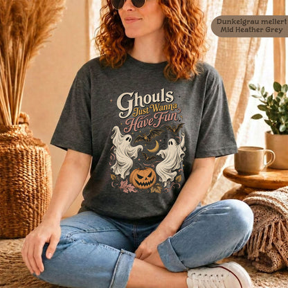 Halloween-Shirt "Ghouls just wanna have fun"