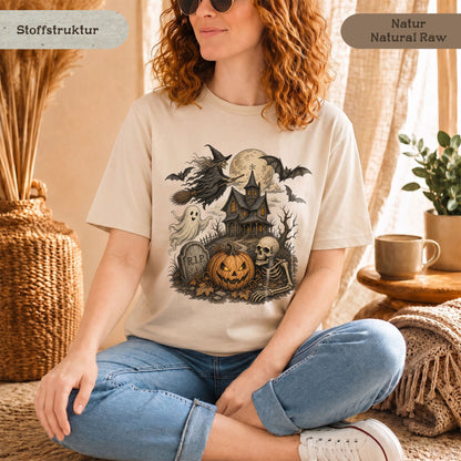 Retro Halloween-Shirt für Damen