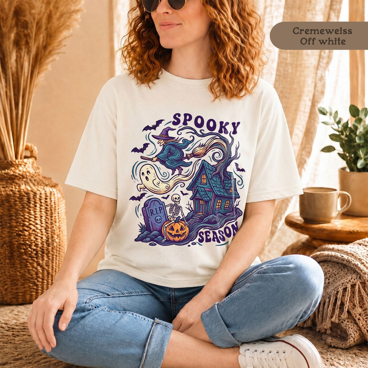 Halloween-T-Shirt "Spooky Season"