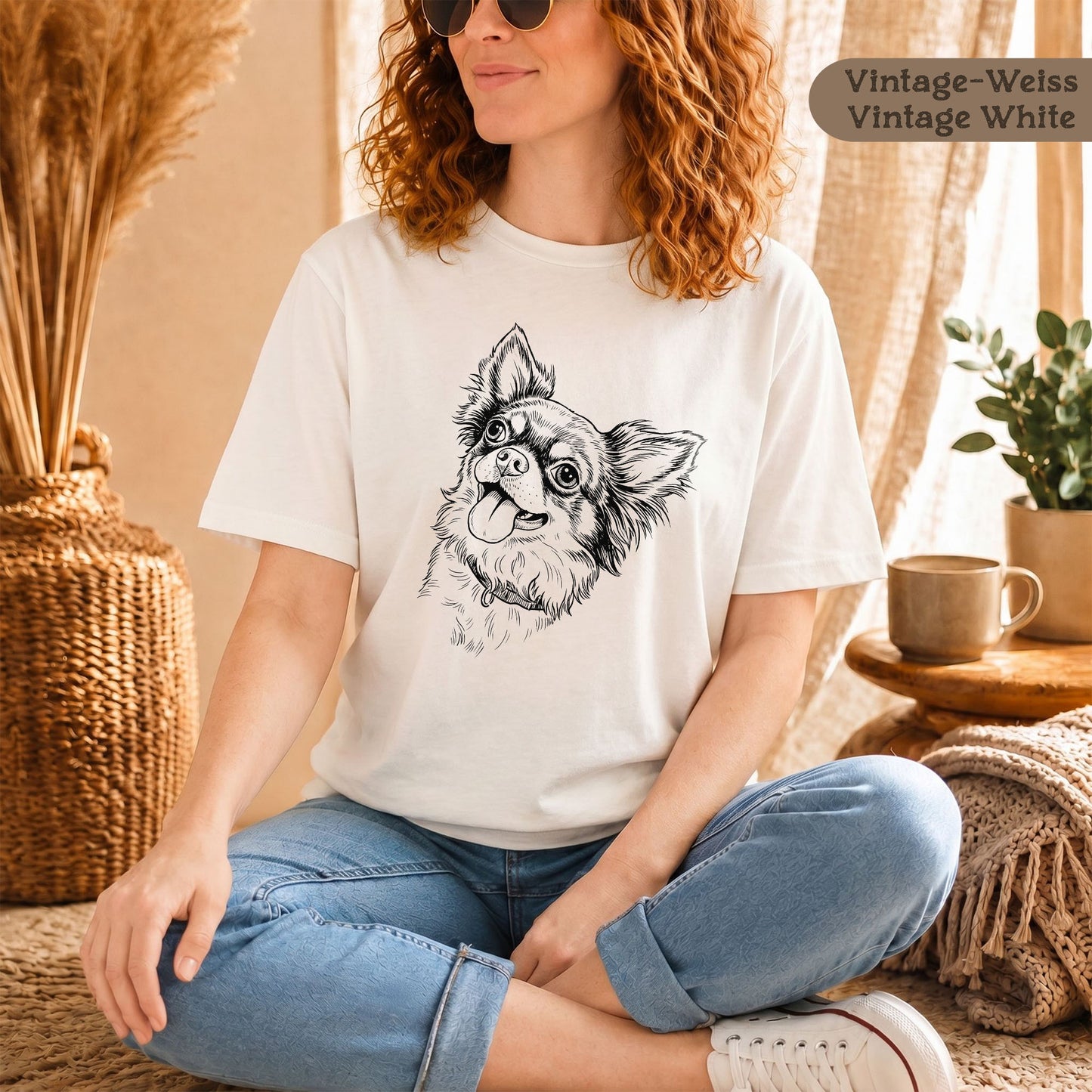 Personalisiertes T-Shirt mit deinem Hund oder deiner Katze
