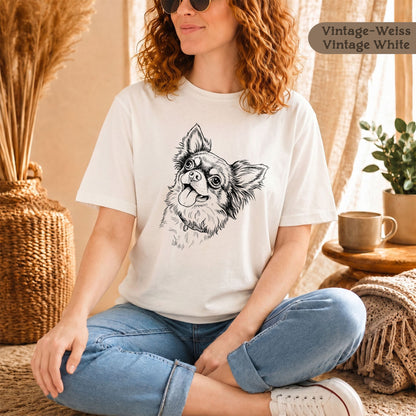 Personalisiertes T-Shirt mit deinem Hund oder deiner Katze