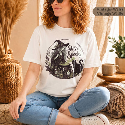 Halloween-Hexen-Shirt für Damen