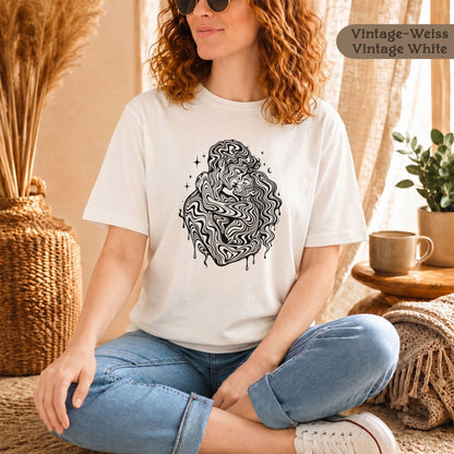 Motiv der zeitlosen Verbundenheit - T-Shirt für Damen und Herren