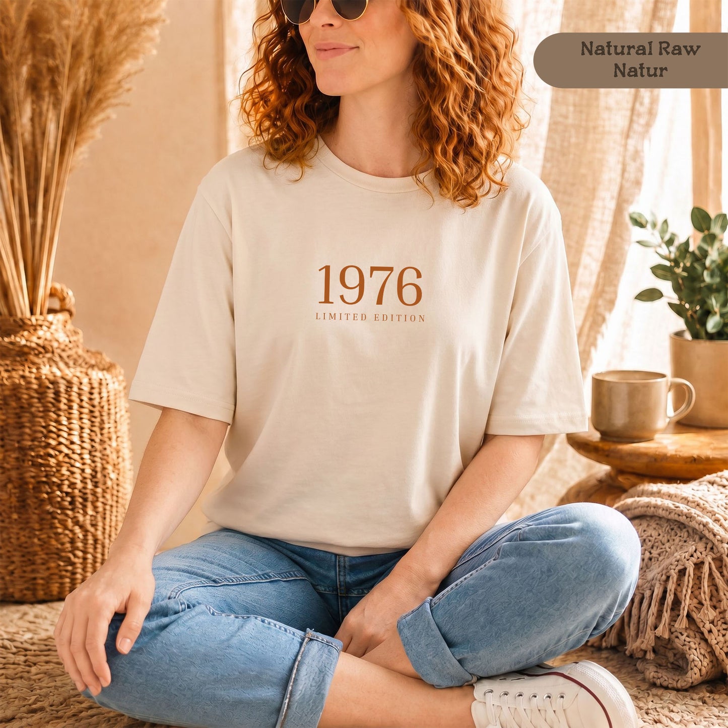 1976 Limited Edition Damen & Herren Shirt aus Bio-Baumwolle