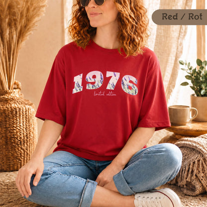 1976 Limited Edition Shirt Damen Bio-Baumwolle