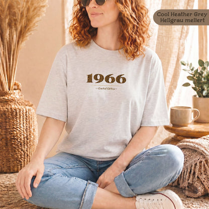 1966 - Limited Edition, Animal Print Geburtstags-Shirt