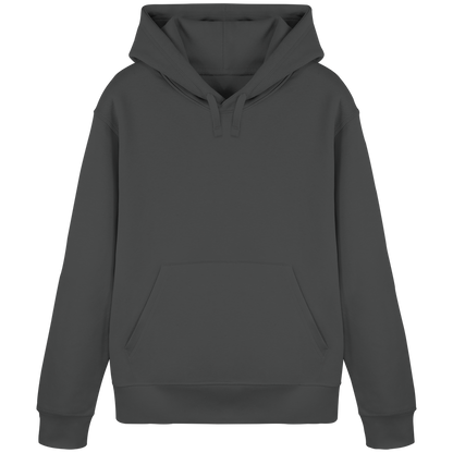 Sudadera con capucha confeccionada con un 85% de algodón orgánico y un símbolo navideño redondo - Sudadera con capucha básica orgánica